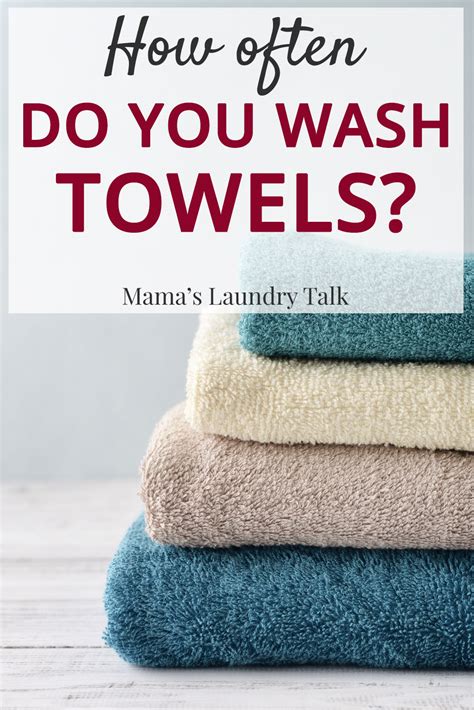 How often should you wash towels?
