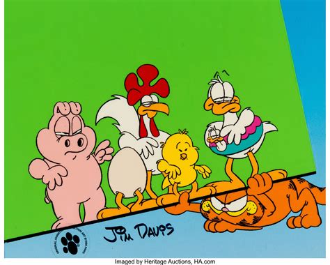 How old is Garfield and friends?