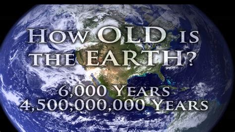 How old is the Earth in 2024?