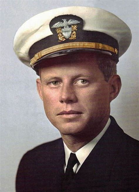 How old was JFK in ww2?