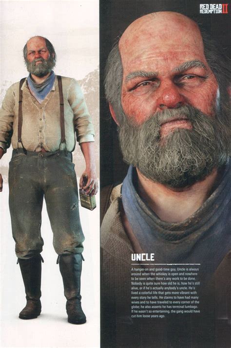 How old was uncle in rdr1?