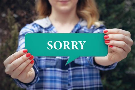 How powerful is saying sorry?