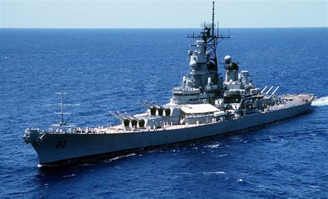 How powerful is the USS Iowa?
