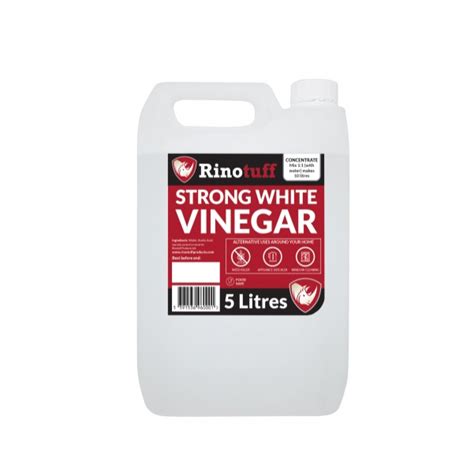 How powerful is white vinegar?