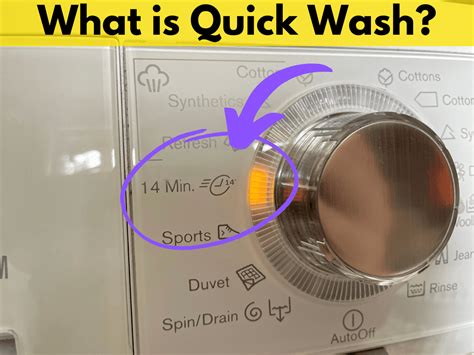 How quick is a quick wash?