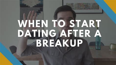 How quick is too quick to date after a breakup?