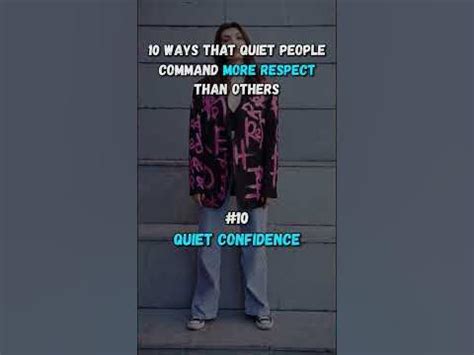 How quiet people command respect?