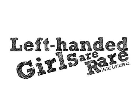 How rare is a left-handed girl?
