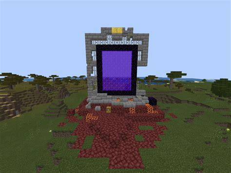 How rare is it to find a ruined portal in the nether?
