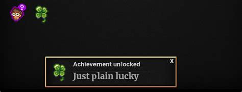 How rare is the achievement just plain lucky?