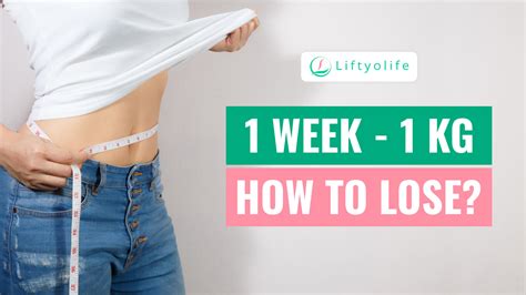 How realistic is it to lose 1kg a week?