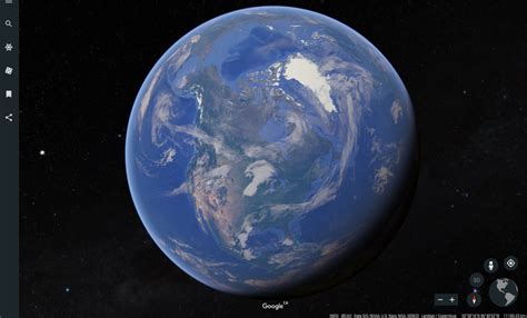 How recent is Google Earth?