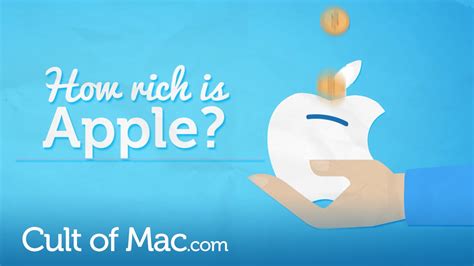 How rich is Apple?