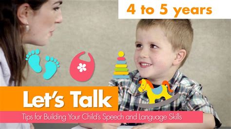 How should a 4 year old talk?