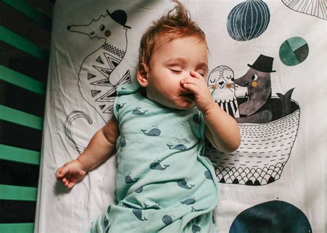 How should a congested baby sleep at night?