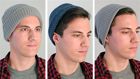 How should a guy wear a beanie?