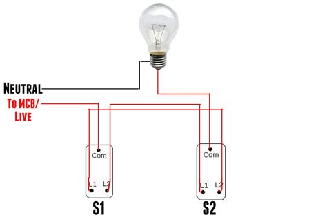 How should a two way switch work?