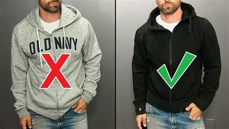 How should hoodies be worn?