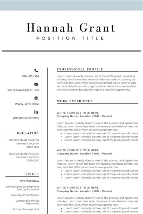 How should my resume look in 2024?