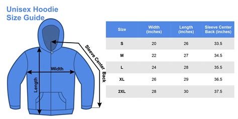 How should you size hoodies?