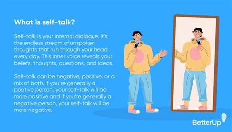 How should you speak to yourself?
