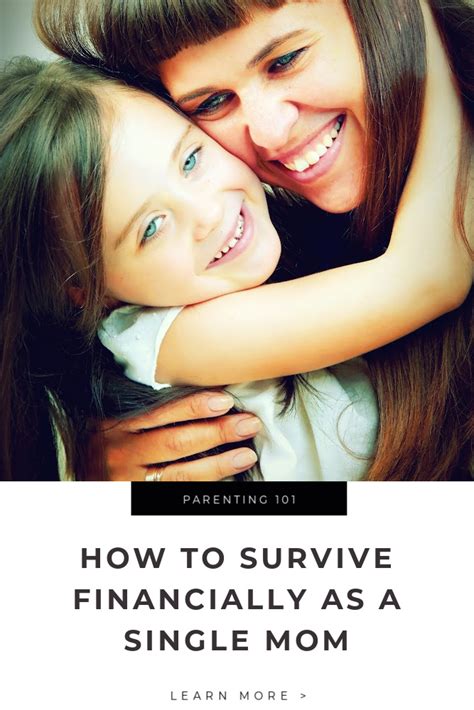 How single moms survive financially?