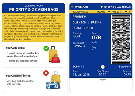 How strict is Ryanair with priority?