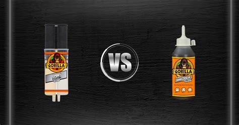 How strong is Gorilla Glue compared to epoxy?