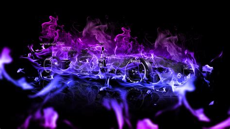 How strong is Purple fire?