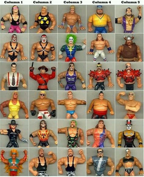 How tall are WWE wrestling figures?