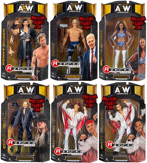How tall are the AEW figures?