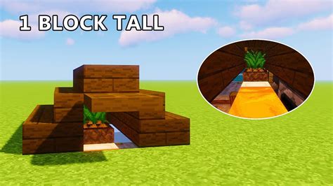 How tall is 1 block in Minecraft?