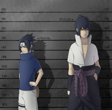 How tall is Sasuke at 17?