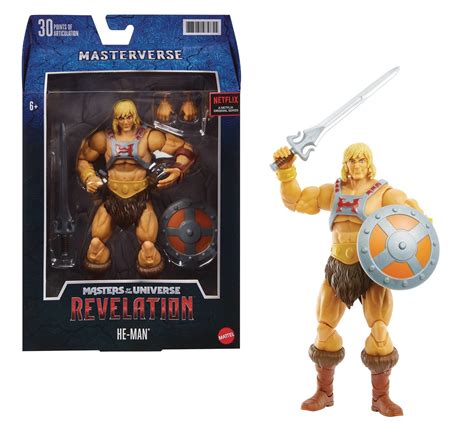 How tall is a he man action figure?