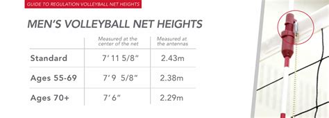 How tall is a volleyball men?