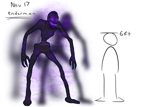 How tall is an Enderman in real life?