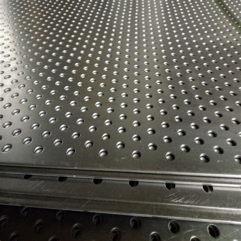 How thick is stainless steel perforated sheet?