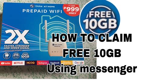 How to activate free WiFi in Globe?