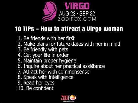 How to attract a Virgo?