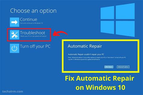 How to auto repair Windows 10?