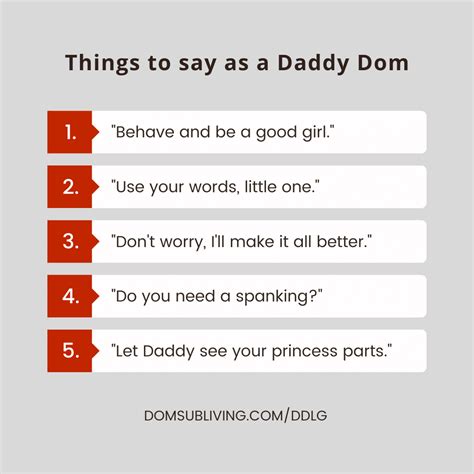 How to be a daddy?