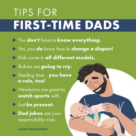 How to be a first time father?