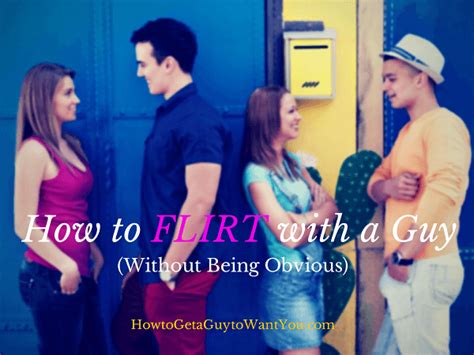 How to be nice to a guy without flirting?
