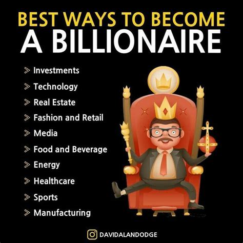 How to become a billionaire?