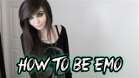 How to behave emo?