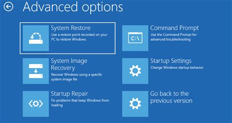 How to boot into recovery mode Windows 10?