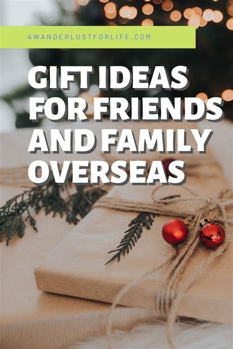 How to buy gifts for family overseas?