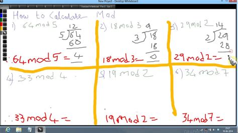 How to calculate mod 11?