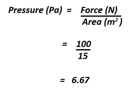 How to calculate pressure?