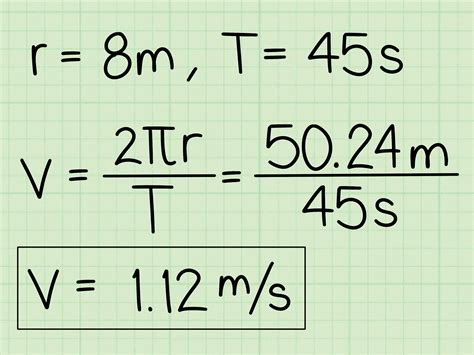 How to calculate velocity?